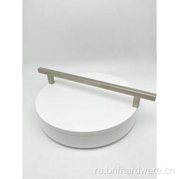 Т-образная полая квадратная мебельная ручка из нержавеющей стали